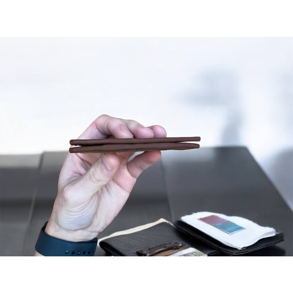 Кожаная обложка для ID паспорта