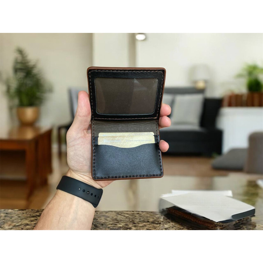 Обложка кожаная на паспорт, водительское удостоверение