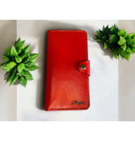 Женское кожаное портмоне Legacy Kaiser красное